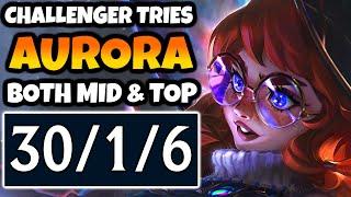 I dropped 30 Kills on Aurora. Challenger tries Aurora Mid & Top.