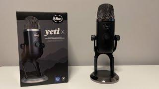 [ASMR] Blue Yeti X Unboxing