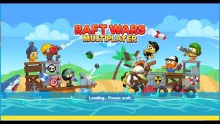 Raft Wars Multiplayer|Gameplay| Adventure games|Brilliant players