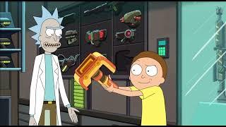 Rick And Morty - Ricks Gives Morty A Gun , Oh What Fun !!!