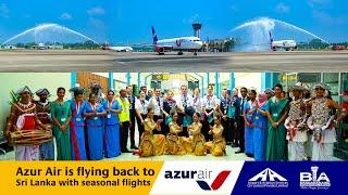 Azur Air Resumes Seasonal Flight Operations to Sri Lanka During Winter 2024/2025