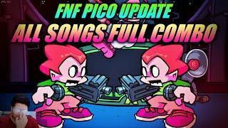 FNF PICO UPDATE ALL SONGS FULL COMBO - Friday Night Funkin' Update