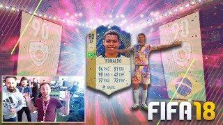 ICON RONALDO IN A PACK! FIFA 18 PACK OPENING - 400K FIFA POINTS |  RONALDO & DOUBLE RONALDINHO PULL