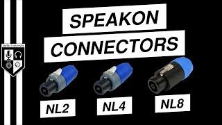 NL2 vs NL4 vs NL8 [Neutrik SpeakON Speaker Cable Connectors]