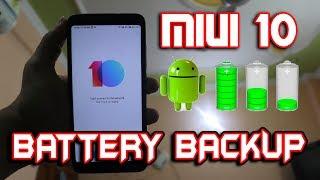 MIUI 10 REDMI NOTE 5 PRO    BATTERY BACKUP REVIEW  [By "Tech Future "HINDI]