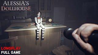 Alessia's Dollhouse - Full Game Longplay Walkthrough | Psychological Horror Game