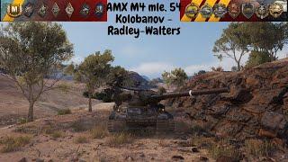 AMX M4 mle. 54 Kolobanov - Radley-Walters' Medals l World of Tanks