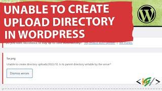 How to Fix Unable to create directory uploads Is its parent directory writable by the server?