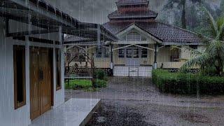 Heavy Rain and Thunderstorms in Natural Rural Areas, Suitable for Sleeping - Indorain