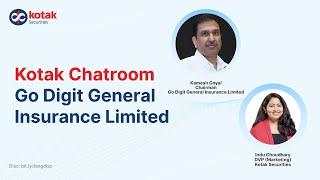 Go Digit’s Chairman on IPO | Insurance | Shareholder Virat Kohli | Kotak Chatroom
