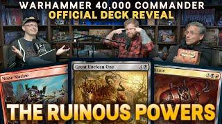 Official Deck Reveal - The Ruinous Powers || Magic x Warhammer 40,000