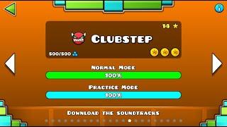 Geometry Dash   Clubstep 100% Complete All Coins jhonny18 GD