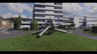 Stabilus Headquarter STDE Koblenz - Germany - Aerial Drone Footage