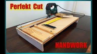 Diy - How To Make a Jigsaw Cutting Station. - Incredible Homemade Inventions