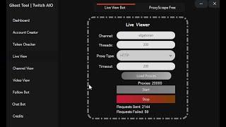 BEST TWITCH BOT WORKING 2023 +200 VIEWERS | Luch0