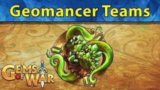 Gems of war: Geomancer Teams Level 100