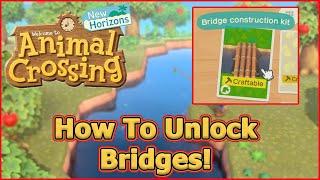 How to Unlock Bridges! - Animal Crossing: New Horizon Tips and Tricks