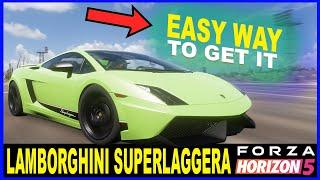 Forza Horizon 5 How to Get and Unlock the EXCLUSIVE Lamborghini Gallardo LP 570-4 SuperLeggera 2011