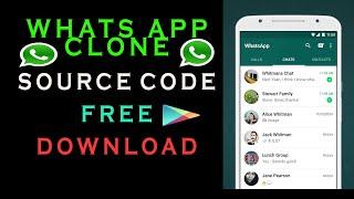 Whatsapp Clone (Android studio + Admob + Firebase) Free Full Source Code