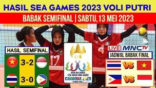 Hasil Sea Games 2023 Voli Putri | Vietnam vs Indonesia | Jadwal final Voli Putri Sea Games 2023