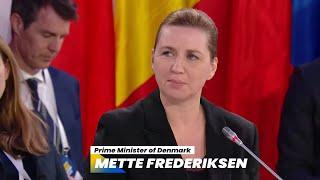 Danish PM Mette Frederiksen Speaks About Ukraine