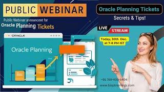 Learn Oracle Planning Tickets | Your Oracle Planning Tickets Questions Answered