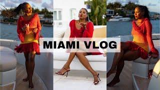 VLOG! early birthday gifts, miami mansion party + spring fashion haul  MONROE STEELE