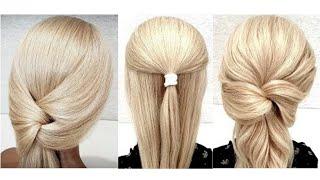 2 Быстрых Причесок. Просто сделать СЕБЕ ! 2 Fast Hairstyles. Just do it YOURSELF !