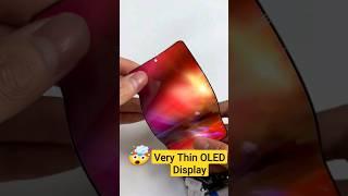 Worlds Thinnest Oled Is Here | The Thinnest Oled Screen Is Wow! - AA Tech.! #ledscreen #trending