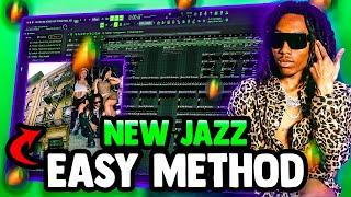 How to EASILY make NEW JAZZ BEATS for LIL TECCA with THIS METHOD! | FL studio 2024 tutorial