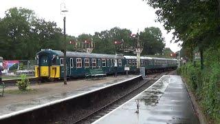 Bluebell Railway Diesel Gala 2024-Class 09, 14, 20, 33 & 37 Locomotives in Action