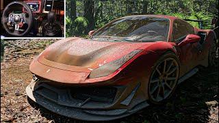 Rebuilding Ferrari 488 Pista  - Forza Horizon 5 | Logitech g29 Gameplay