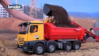 Bentoys.nl - Bruder Mercedes Benz Arocs Halfpipe Kipper - 03623