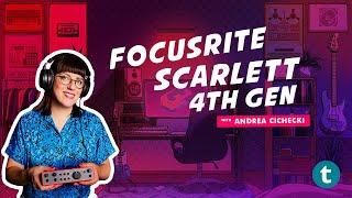 Focusrite Scarlett 2i2 Studio 4th Gen Review | Sonic Kitchen | Andrea Cichecki | Thomann