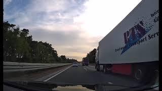 Autobahn Impressionen: A31 (E22, Bundesautobahn) v. Bottrop (NRW) nach Emden (Friesland) Sommer ASMR