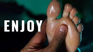 Bliss feet reflexology. ASMR foot massage for SLEEP. No talking