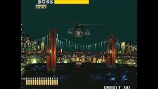 Total Vice (Arcade) Helicopter Boss Battle