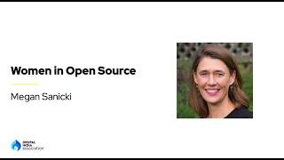 Drupal India Association's Virtual Conclave | Women in Open source by Megan Byrd-Sanicki