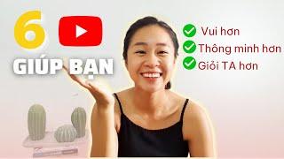 6 kênh Youtube giúp bạn học TIẾNG ANH TỐT HƠN! 