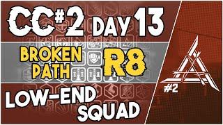 【明日方舟/Arknights】[CC#2 Day 13 - Broken Path Risk 8] - Low End Squad - Arknights Strategy