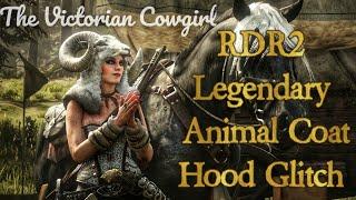 RDR2 * Customized Legendary Animal Garment Hood Glitch * How to wear Hood without Coat
