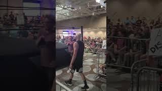 acw WaterCity WrestlingCon max caster and Adam grace promo