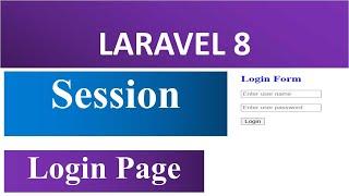 Laravel 8 Tutorial in Hindi | PHP Framework | session in Laravel 8 | Login in Laravel 8 | Laravel 8