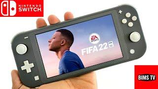 FIFA 22 NINTENDO SWITCH LITE GAMEPLAY fifa22