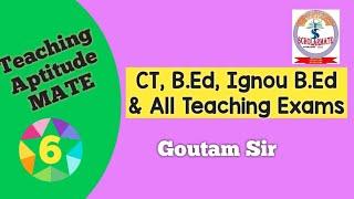 OSSTET Exam Contract Teacher Pedagogy/Teaching Aptitude Questions  ScholarmatE GS