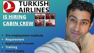 Turkish Airlines hiring Cabin Crew / How to Apply / Freshers and 12th pass can Apply