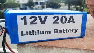 12v 20a Lithium ion battery | 12v battery for ac dc fan| 03174640374 Whatsapp