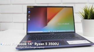 Asus Vivobook 14" Ryzen 5 3500U Budget Mid-Range Laptop