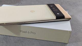 Unboxing The @madebygoogle Pixel 6 Pro (Sorta Sunny) - Setup and first impressions !