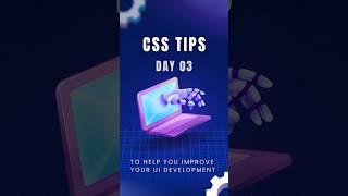 Day 03 -  Quick CSS Tips to Level Up Your Web Design! #shorts #csstricks #csstips #htmlcss